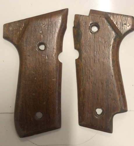 Guancette legno per pistola - in,