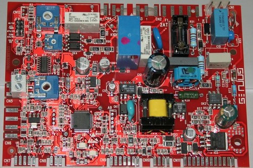 Scheda gestione elettronica - scheda, di
