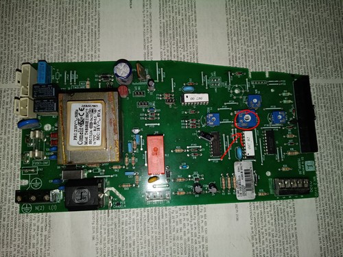 Scheda elettronica ic21 - scheda,