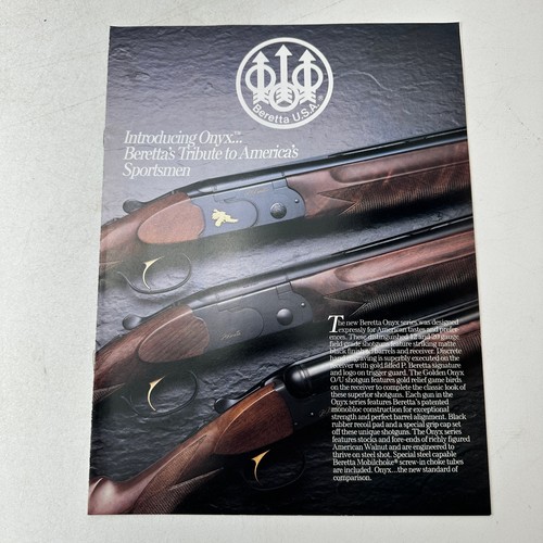 Beretta usa 1988 carta stampa - beretta,